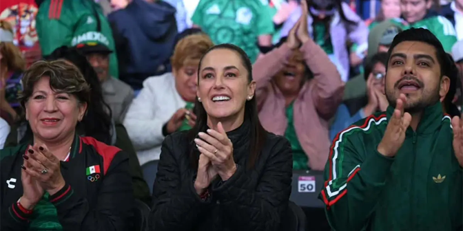 LA PRESIDENTA CLAUDIA SHEINBAUM RECONOCIÓ LA PARTICIPACIÓN DE LA SELECCIÓN MEXICANA DE FUTBOL EN EL MUNDIAL 2026.