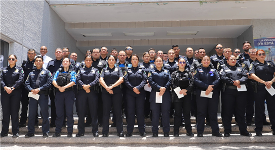 RECONOCE GOBIERNO MUNICIPAL A POLICÍAS Y BOMBEROS POR ACCIONES DE ALTO IMPACTO EN BENEFICIO DE LA COMUNIDAD