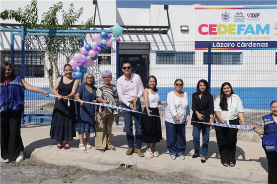 INAUGURA MARCO BONILLA EL ONCEAVO CEDEFAM EN LA COLONIA LÁZARO CÁRDENAS