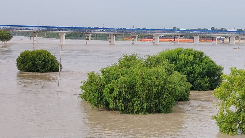 ALERTAN EN PIEDRAS NEGRAS POR AUMENTO EN LA CRECIENTE DEL RÍO BRAVO 