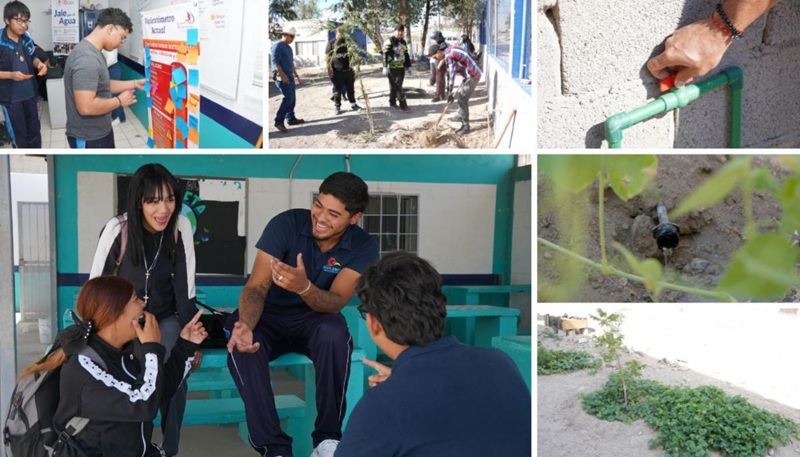 120 JÓVENES DE JUÁREZ FORTALECEN SU FUTURO LABORAL Y BENEFICIAN A SU COMUNIDAD A TRAVÉS DE “JALE POR EL AGUA” EN UNA ALIANZA DE FECHAC Y JÓVENES CONSTRUCTORES DE LA COMUNIDAD