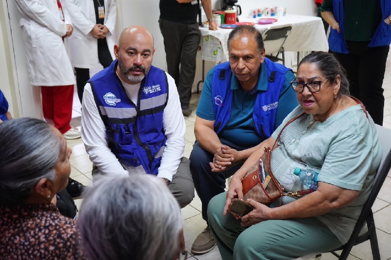 LLEVA ESTADO FERIA DE SALUD A LA CASA DE LOS ABUELOS DE CUAUHTÉMOC