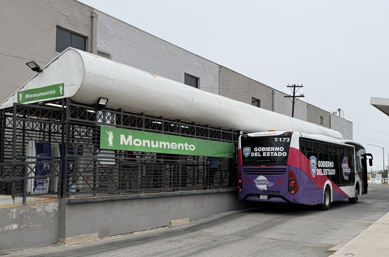 LLEGA CAM MÓVIL A ESTACIÓN MONUMENTO Y PARQUE BORUNDA