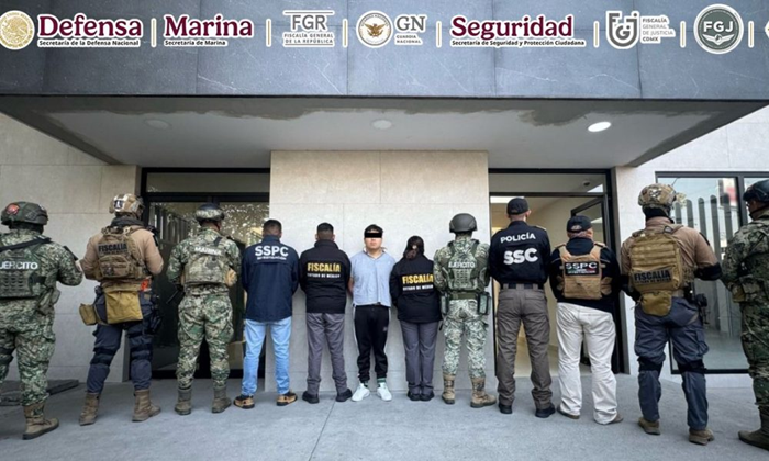 LA SEMAR Y  FGR DETUVIERON A 10 PERSONAS DURANTE SIETE CATEOS EN EL ESTADO DE NAYARIT, ENTRE ELLOS, UN OPERADOR CRIMINAL