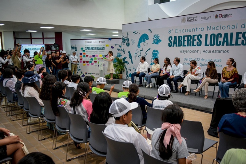 CHETUMAL RECIBE EL 8.º ENCUENTRO NACIONAL DE SABERES LOCALES DE ALAS Y RAÍCES “WAYANO'ONE' | AQUÍ ESTAMOS”