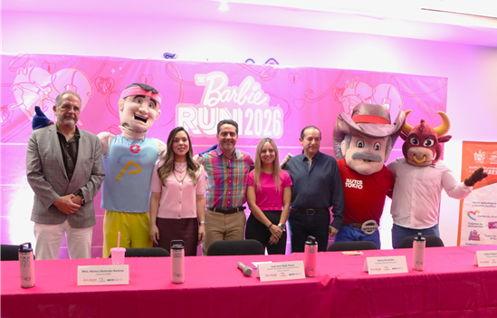 ANUNCIA MUNICIPIO BARBIE RUN EN LA CAPITAL ESTE 8 DE NOVIEMBRE