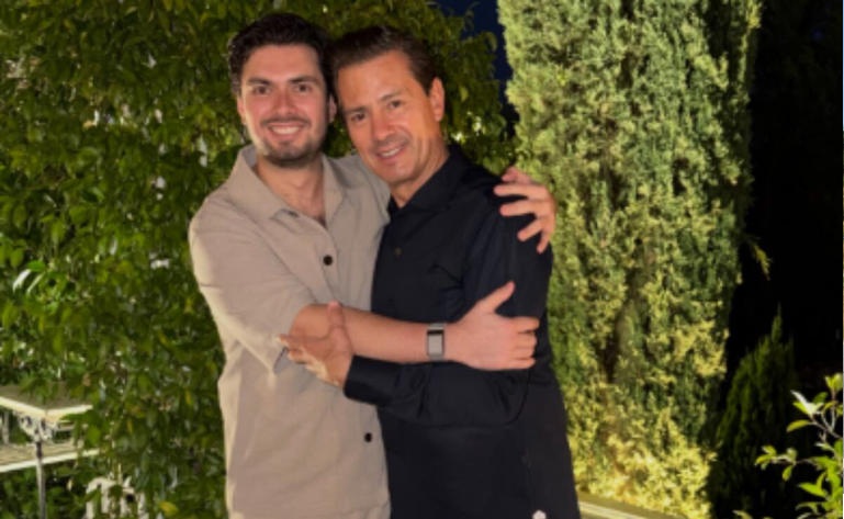 LE DEDICA MENSAJE A PEÑA NIETO SU HIJO POR SU CUMPLEAÑOS 
