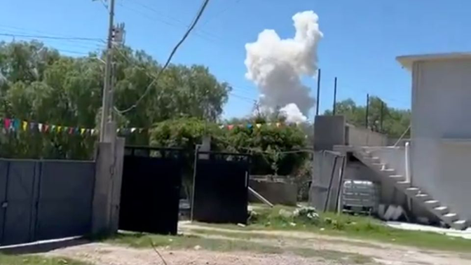 DOS MIEMBROS DE LA GUARDIA CIVIL ESTATAL MURIERON LUEGO DE QUE FUERAN VÍCTIMAS DE UNA PRESUNTA EXPLOSIÓN.