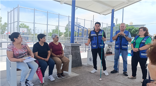 IMPULSA MUNICIPIO INCLUSIÓN PARA PERSONAS CON DISCAPACIDAD EN COMITÉS DE VECINOS