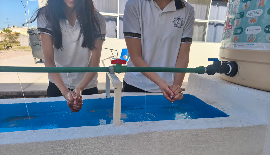 PROGRAMA WASH TRANSFORMA LA INFRAESTRUCTURA E HIGIENE DE LA SECUNDARIA TÉCNICA NO. 99
