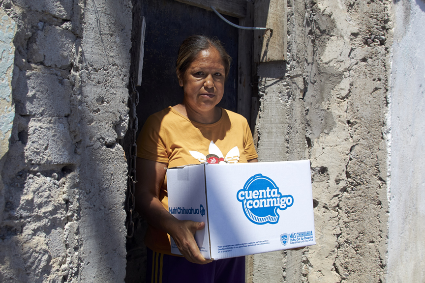 ENTREGA SDHYBC APOYOS A 54 FAMILIAS AFECTADAS POR LAS LLUVIAS EN JIMÉNEZ