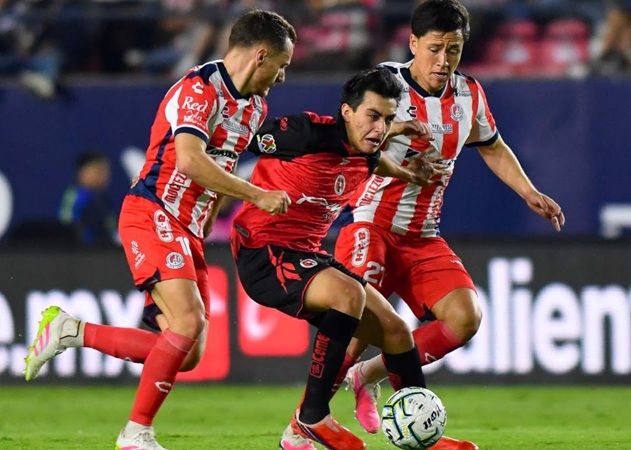 SAN LUIS Y XOLOS IGUALARON EN EL ALFONSO LASTRAS