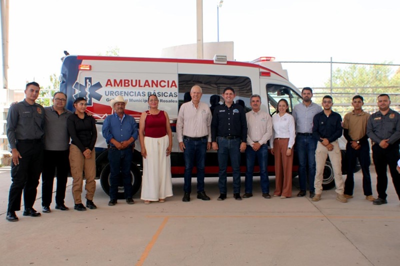 FECHAC Y MUNICIPIO DE ROSALES ENTREGAN AMBULANCIA PARA FORTALECER LA ATENCIÓN DE EMERGENCIAS EN COMUNIDADES RURALES