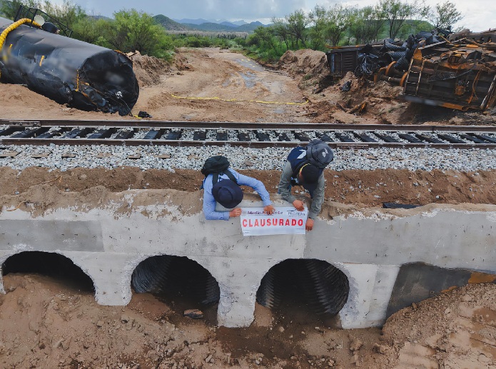 LA PROFEPA ORDENÓ A FERROMEX PRESENTAR UN PLAN PARA EVALUAR EL DAÑO AMBIENTAL EN AL MENOS TRES KILÓMETROS DEL CAUCE AFECTADO