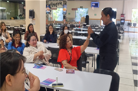IMPARTE POLICÍA MUNICIPAL CLASES DE DEFENSA PERSONAL A MUJERES DE LA INDUSTRIA MANUFACTURERA