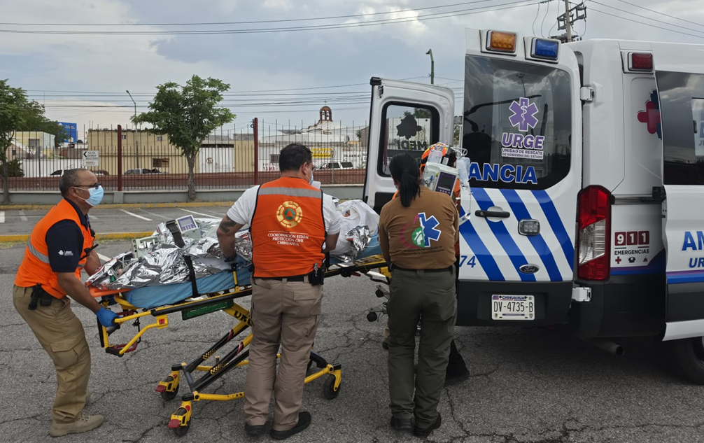 REALIZA ESTADO TRASLADO AEROMEDICO DE JUAREZ A CHIHUAHUA