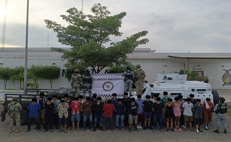 MIEMBROS DEL CÁRTEL DEL PACÍFICO DETENIDOS EN MAZATLÁN