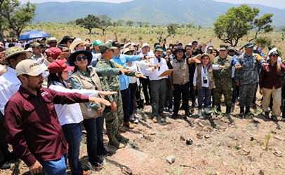 ENCABEZAN ZOÉ ROBLEDO Y GOBERNADOR EDUARDO RAMÍREZ JORNADA NACIONAL DE REFORESTACIÓN 2026 EN CHIAPAS
