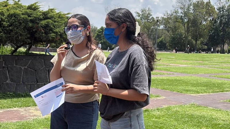 ASPIRANTES DE LA UNAM PIDEN HACER EXAMEN DE CONTROL.