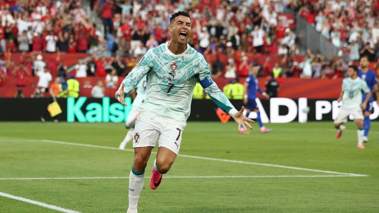 CRISTIANO RONALDO DURANTE EL MUNDIAL 2026.