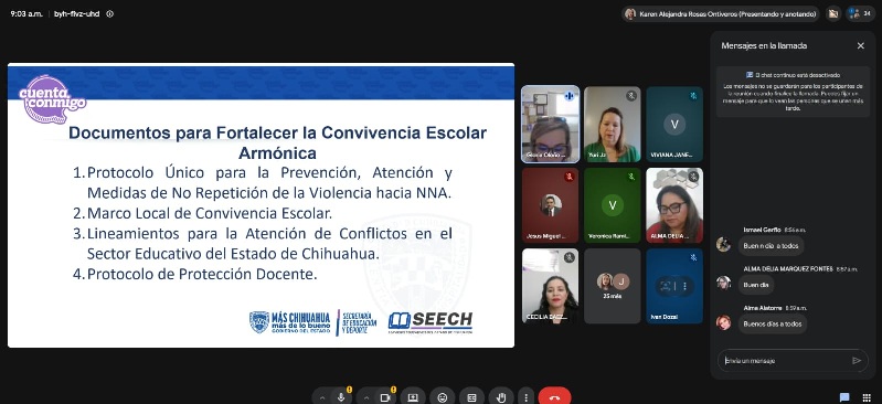 INICIA SEYD ESTRATEGIA DE INFORMACIÓN Y ANÁLISIS SOBRE LA CONVIVENCIA ESCOLAR ARMÓNICA