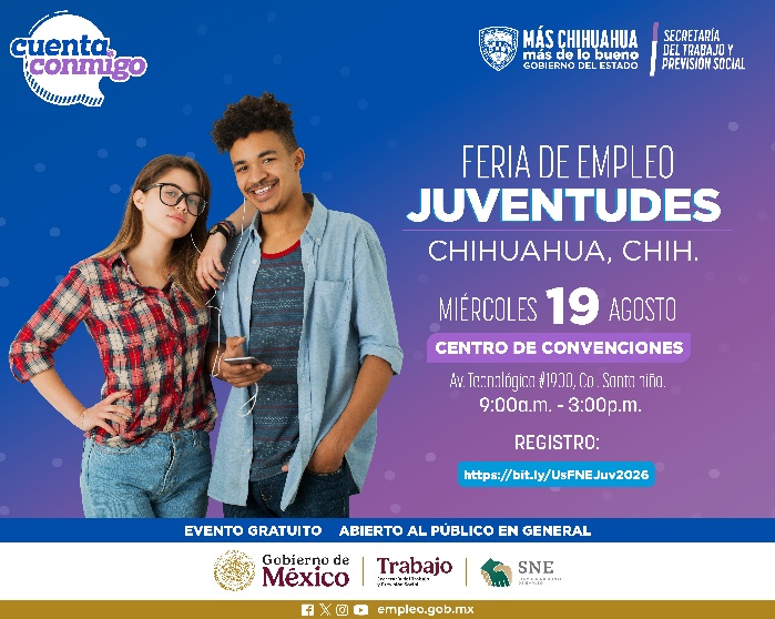 INVITA STPS A FERIA DE EMPLEO DE LAS JUVENTUDES