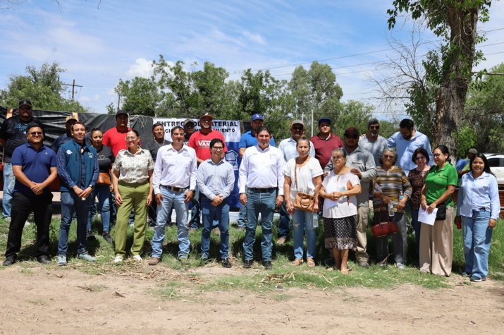 BENEFICIA GOBIERNO DEL ESTADO A FAMILIAS DE ROSALES CON MATERIALES DE CONSTRUCCIÓN
