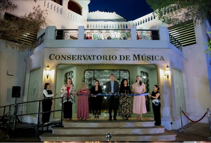 CUMPLE MARCO BONILLA CON NUEVA SEDE DEL CONSERVATORIO DE MÚSICA DE CHIHUAHUA