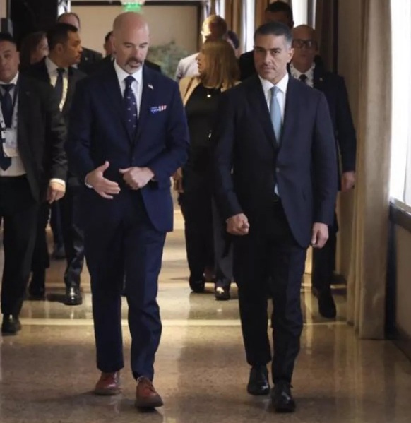 OMAR GARCÍA HARFUCH VIAJÓ A ARGENTINA EN REPRESENTACIÓN DEL GOBIERNO DE CLAUDIA 