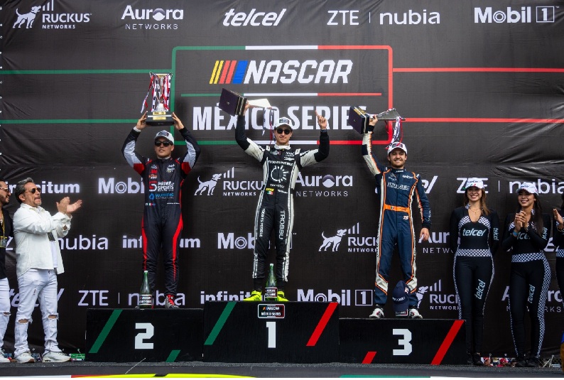 RODRIGO REJÓN SE LLEVÓ LA PUEBLA 110 DE NASCAR MÉXICO SERIES