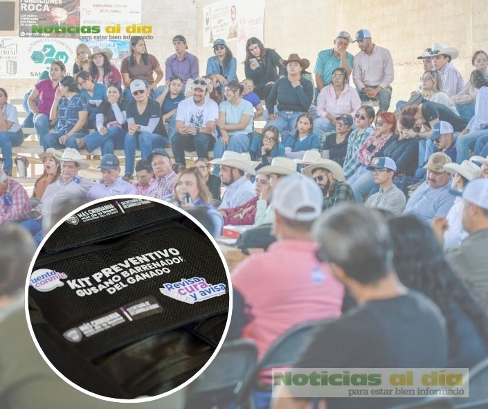 GOBIERNO DEL ESTADO CAPACITA A PRODUCTORES PARA HACER FRENTE AL GUSANO BARRENADOR DEL GANADO EN LA ZONA NORTE