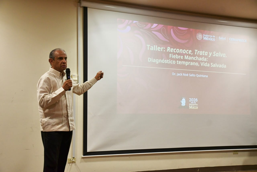 FORTALECE ESTADO ACCIONES PARA PREVENIR Y ATENDER LA RICKETTSIA CON CAPACITACIÓN EN JUÁREZ Y CHIHUAHUA