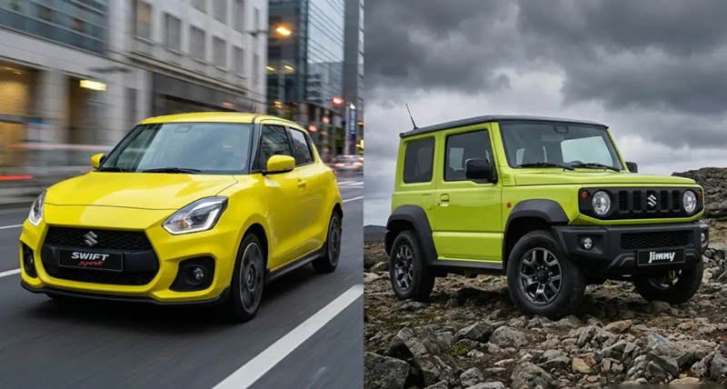 SWIFT Y JIMNY SON PRODUCIDOS EN JAPÓN Y PRÁCTICAMENTE NO PAGAN ARANCEL