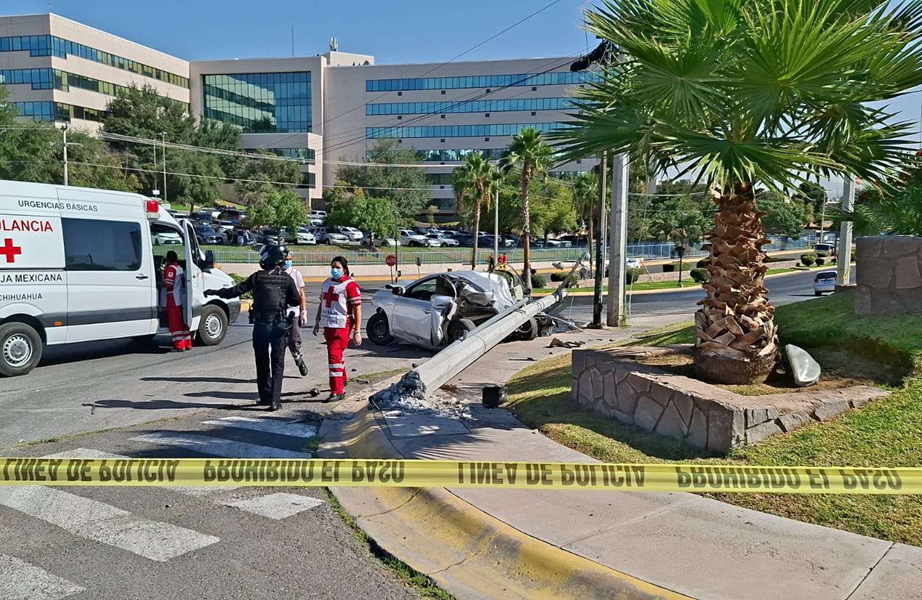 EFECTÚAN AUDIENCIA DESDE HOSPITAL ÁNGELES A ACUSADO DE FATAL CHOQUE