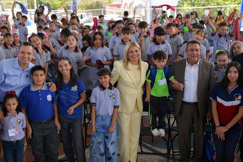 MARU CAMPOS ENCABEZA ARRANQUE OFICIAL DEL CICLO ESCOLAR 2026-2027