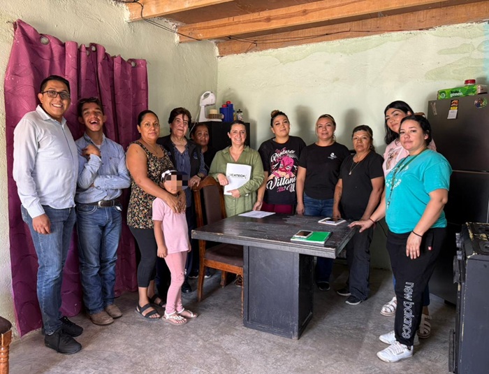 INICIA LUPITA BORRUEL CURSO DE BARBERÍA EN CASA DE ENLACE DE LADRILLERA SUR