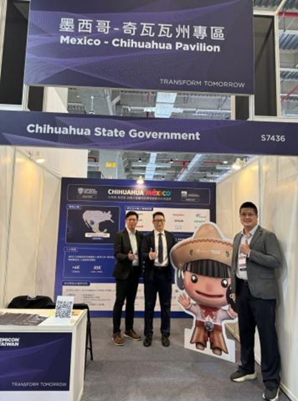 FORTALECE CHIHUAHUA SU VINCULACIÓN CON LA INDUSTRIA GLOBAL DE SEMICONDUCTORES DURANTE SEMICOM TAIWAN 2026
