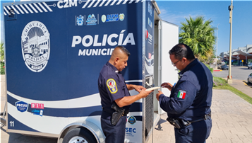 C2M FORTALECEN VIGILANCIA Y CAPACIDAD DE RESPUESTA DE LA POLICÍA MUNICIPAL