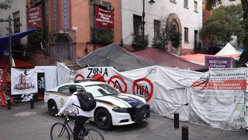 FISCALÍA CDMX INFORMÓ QUE HAY 22 INMUEBLES ASEGURADOS