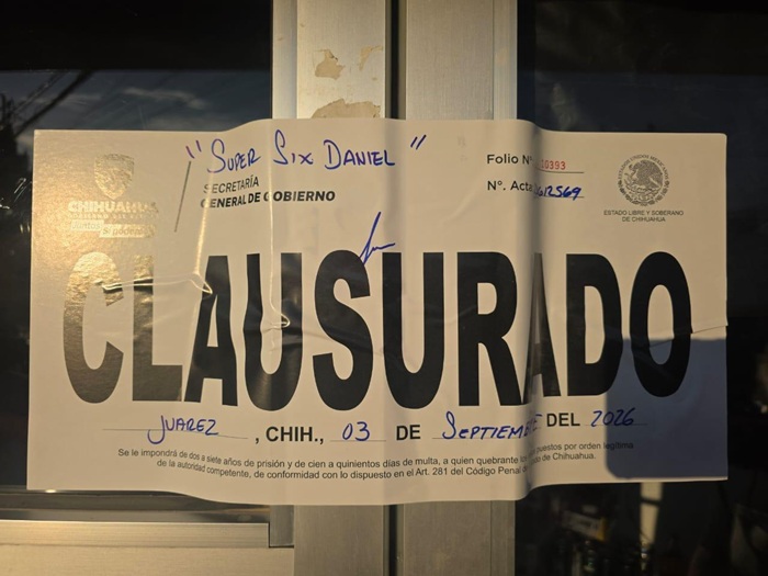 REALIZA GOBERNACIÓN ESTATAL 347 INSPECCIONES Y CLAUSURA 24 ESTABLECIMIENTOS EN LA ÚLTIMA SEMANA