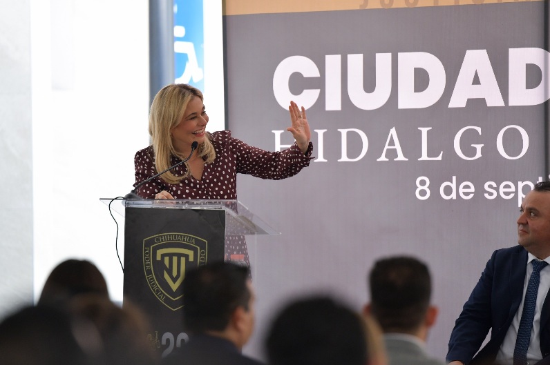 MARU CAMPOS INAUGURA CIUDAD JUDICIAL EN PARRAL CON INVERSIÓN DE 57 MDP