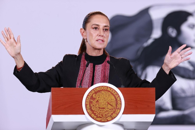 MÉXICO ACTÚA CONTRA EL NARCO, ESTADOS UNIDOS DEBE RENDIR CUENTAS: SHEINBAUM