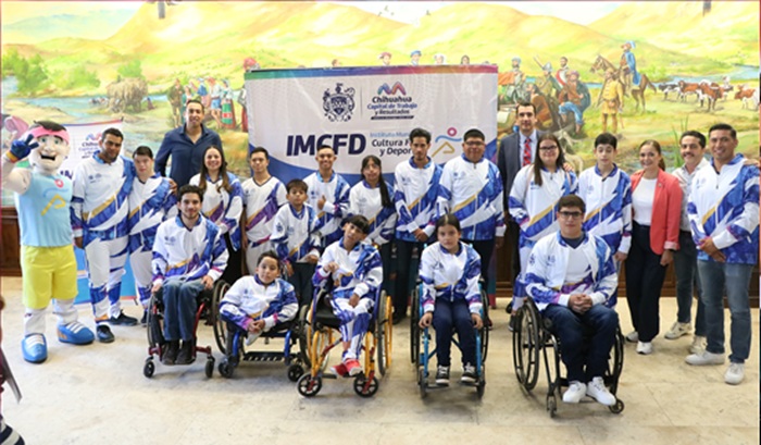 PRESENTA MUNICIPIO LA DELEGACIÓN CAPITALINA RUMBO A LA PARALIMPIADA NACIONAL 2026