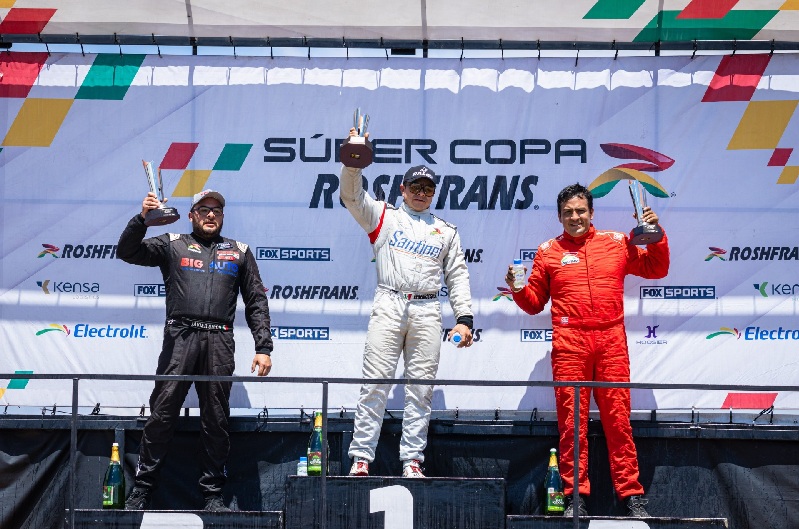 PAUL JOURDAIN IMBATIBLE, GANA TAMBIÉN LA SEGUNDA CARRERA DE GTM PRO 1 EN SÚPER COPA ROSHFRANS LEÓN