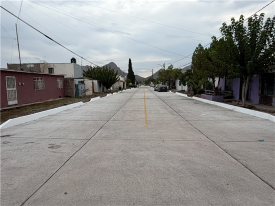 CONCLUYE MUNICIPIO PAVIMENTACIÓN EN CALLE DANIELA ORTIZ DE LA COLONIA REVOLUCIÓN