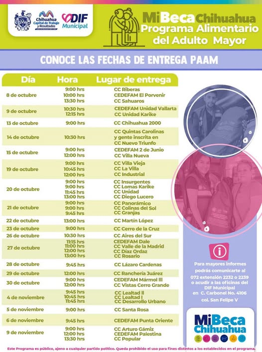 PROGRAMA ALIMENTARIO AL  ADULTO MAYOR
