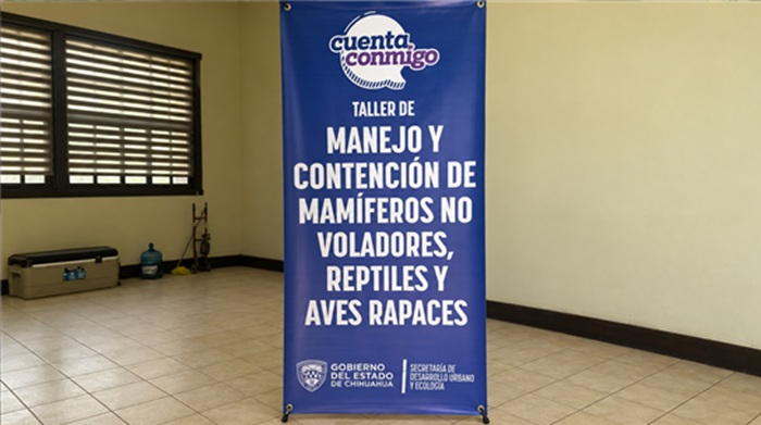 MÁS PREPARADOS PARA CONTENER FAUNA SILVESTRE: CAPACITAN A LA BRIGADA DE RESCATE ANIMAL