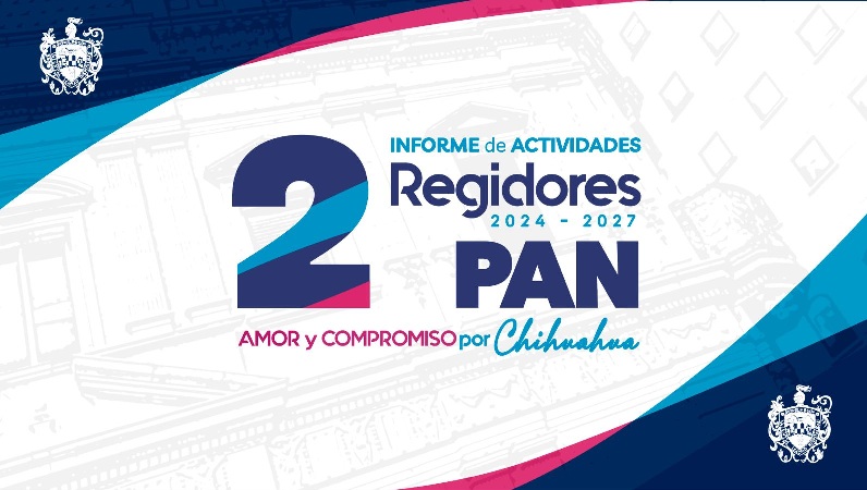 REGIDORES DEL PAN PRESENTARÁN SU SEGUNDO INFORME DE ACTIVIDADES EL 14 DE OCTUBRE EN SESIÓN DE CABILDO