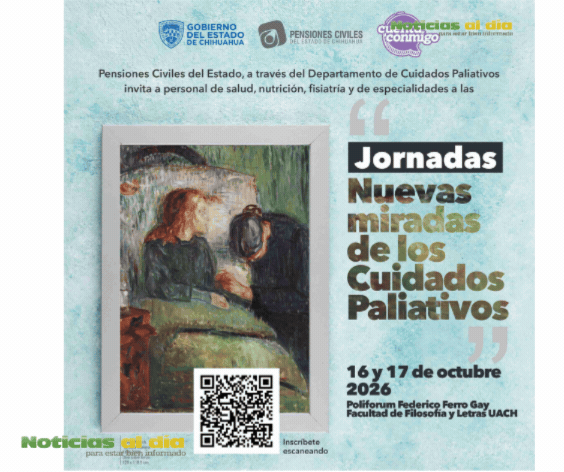 INVITA PENSIONES CIVILES DEL ESTADO A LAS VII JORNADAS DE CUIDADOS PALIATIVOS