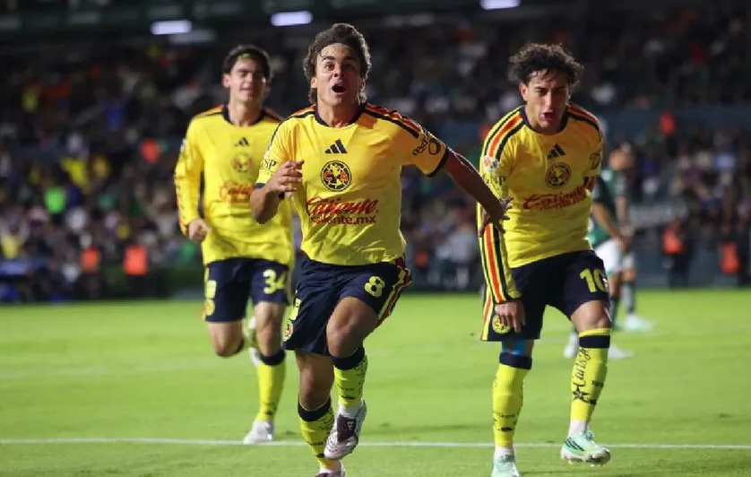 AMÉRICA SE IMPUSO 5-3 A LEÓN